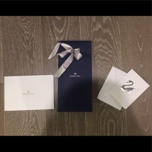 Swarovski Gift Bag and Cards